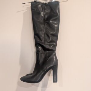 Elegant Black Knee-High Women's Boots